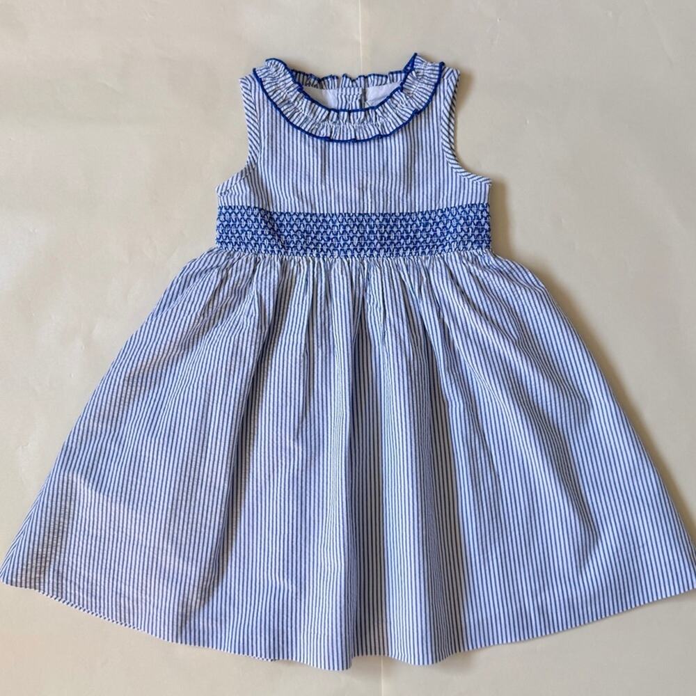 Janie and Jack seersucker dress